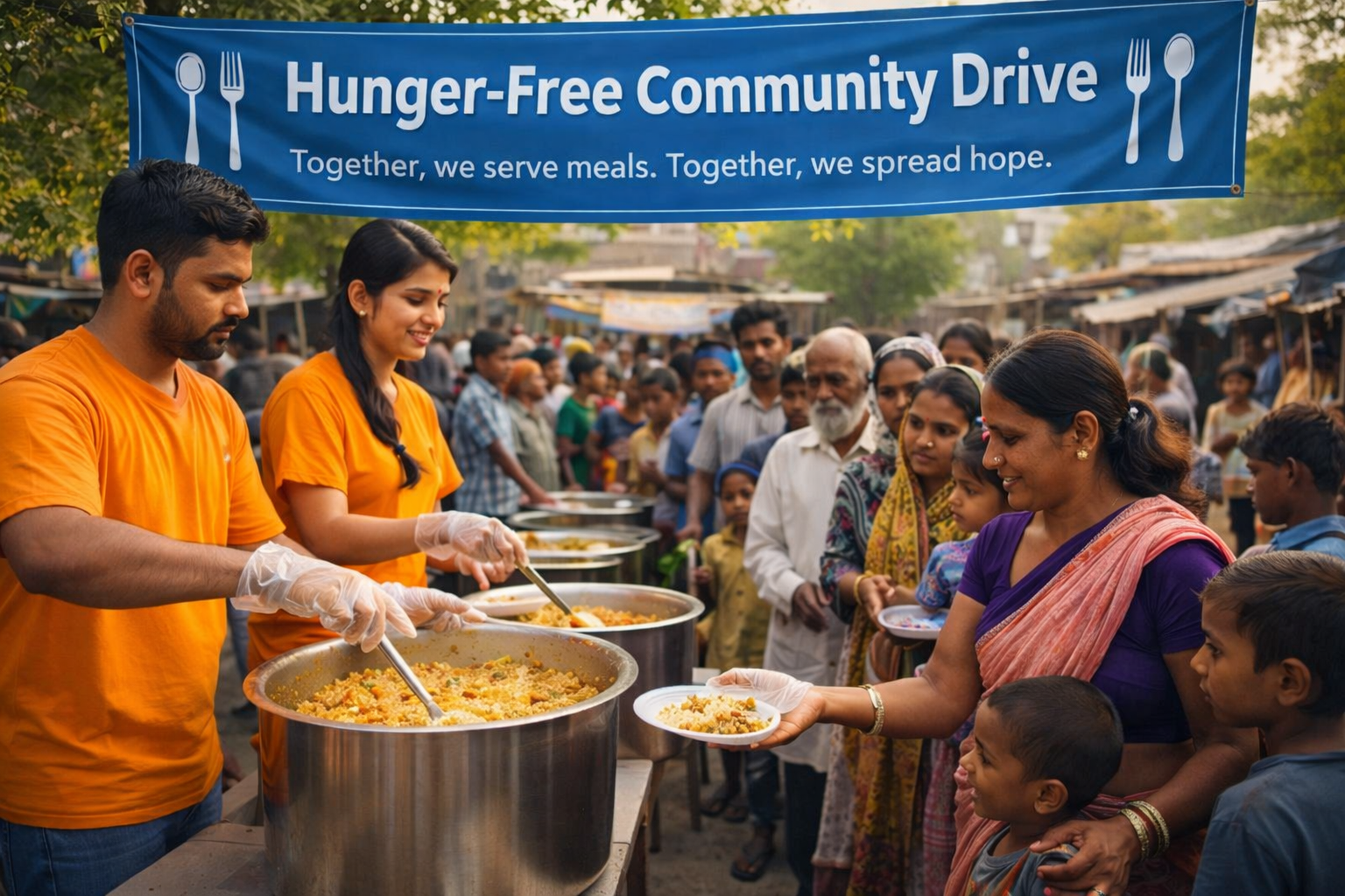 â€œHunger-Free Community Driveâ€